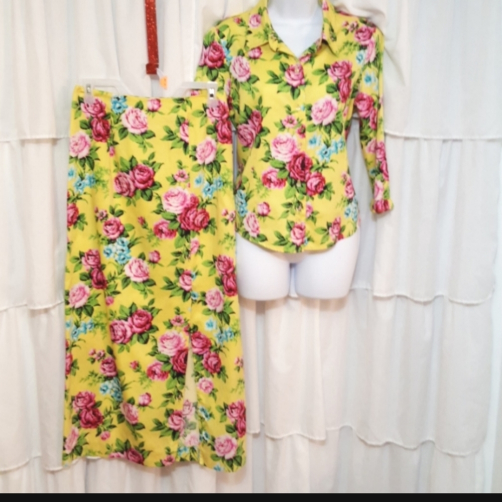 Vintage F.l. Malik 2PC Outfit